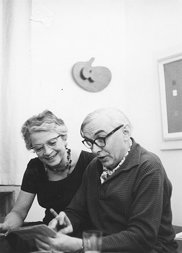 Ilse Leda and VG in Amsterdam 1952